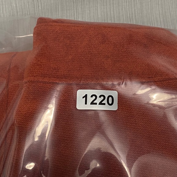 Women's Velveteen Rust Orange Military Jacket M Heritage Boho Retro Old Money - Picture 13 of 14